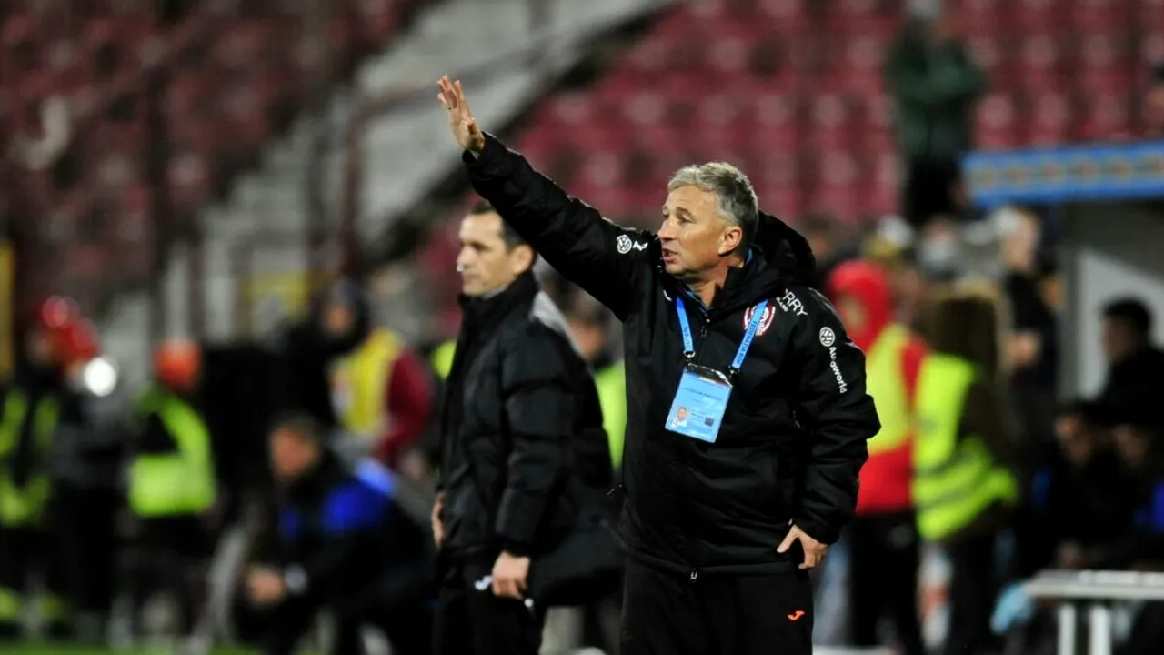 Dan Petrescu a revenit în Superliga cu o victorie! CFR Cluj a învins Rapid, 3-2. „Nu eram pregătit să intru așa de repede în pâine”