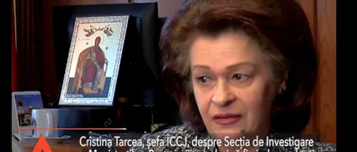Șefa ÎCCJ, Cristina Tarcea: Procurorii ar trebui să fie INDEPENDENȚI
