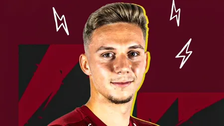 CFR Cluj l-a transferat pe Louis Munteanu! Cum l-a prezentat clubul. VIDEO