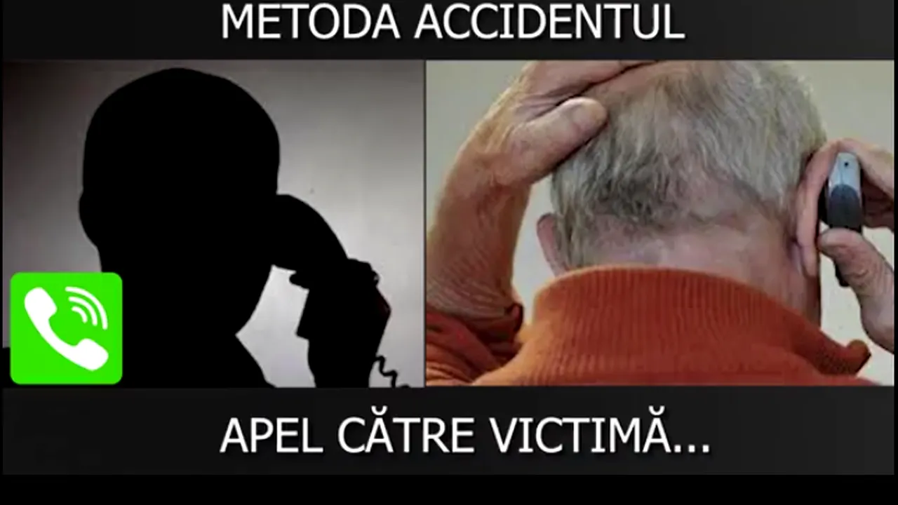 Poliția: Atenție, a revenit metoda de operare „Accidentul”