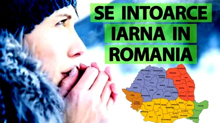 Se întoarce iarna! Temperaturi de 4 grade Celsius, în aceste orașe din România