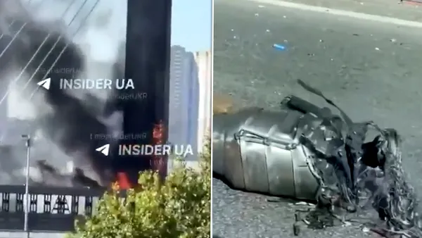 Dronele rusești au lovit un pod suspendat din Kiev. Transportul rutier și metroul au fost oprite în urma atacului