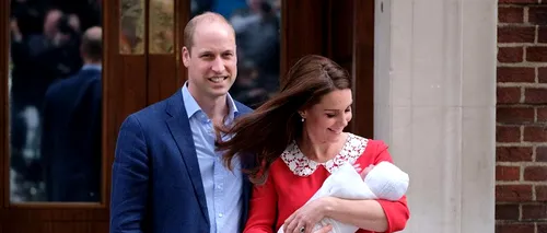 Ducele și Ducesa de Cambridge au ales numele celui de-al treilea bebeluș regal