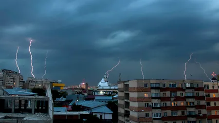 AVERTIZARE DE FURTUNĂ valabilă pentru majoritatea județelor