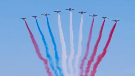 GAFĂ INCREDIBILĂ la parada de Ziua Națională a Franței