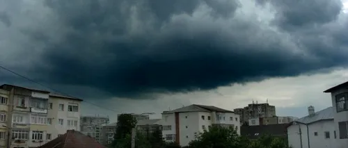 ATENȚIONARE METEO. Ploi, grindină și vijelii în București și alte 5 județe, până la ora 21:30  