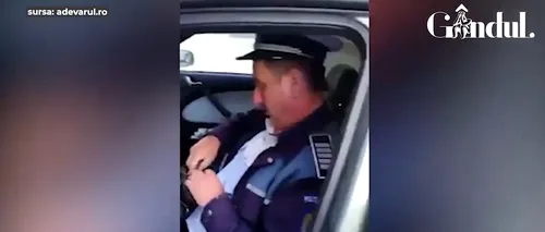 GÂNDUL LIVE. Polițist amendat de două ori pentru încălcarea legislației rutiere! Dialog incredibil cu colegii: „Nu vă dau plăcuțele, nu am de ce!”