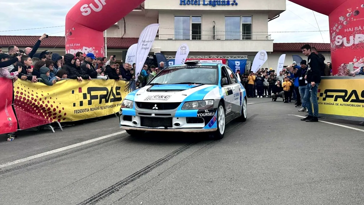 Start lansat în prima etapă de Super Rally în 2023! Campionul se IMPUNE la Mangalia unde au concurat 19 piloți, printre care și Mihai Leu