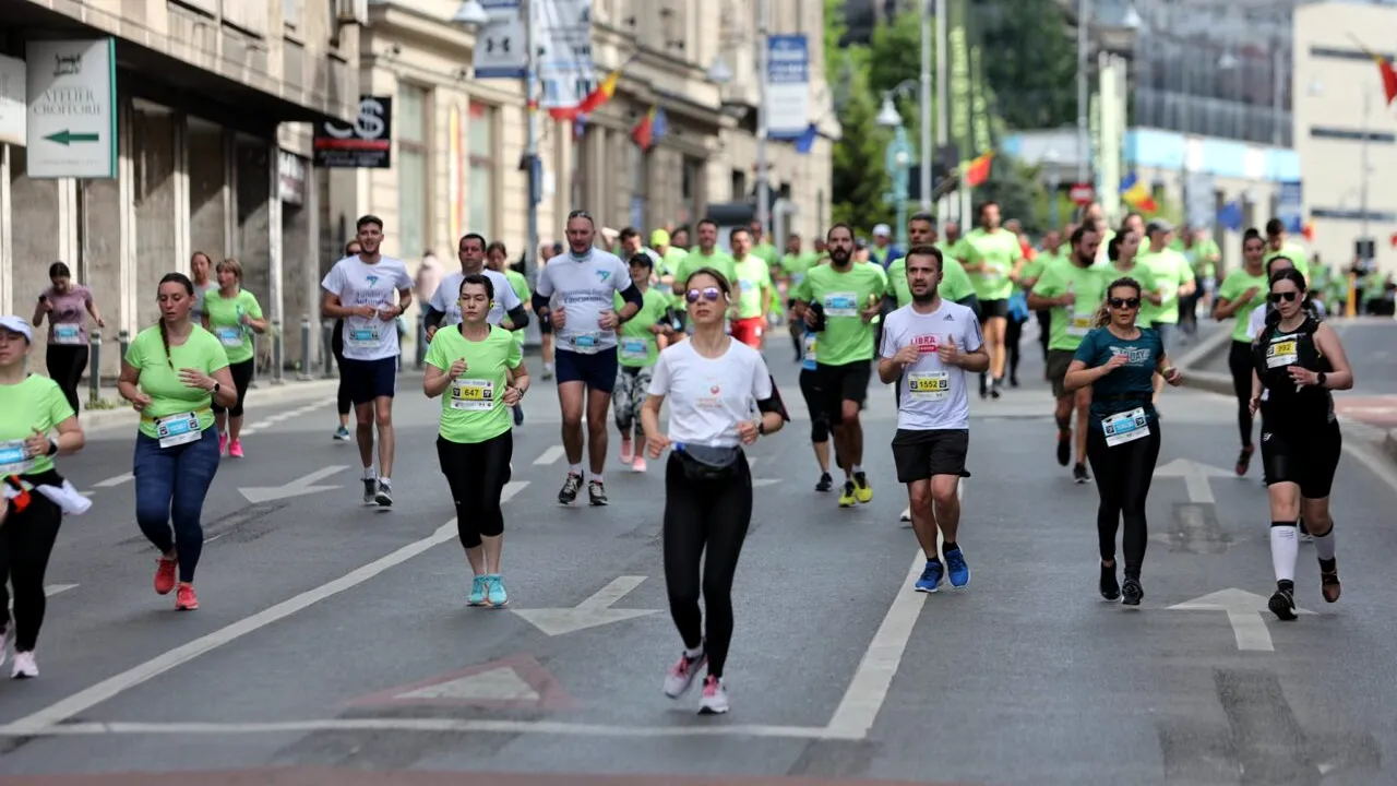 Peste 10.000 de alergători, așteptați la Bucharest Half MARATHON/Restricții de trafic în Capitală