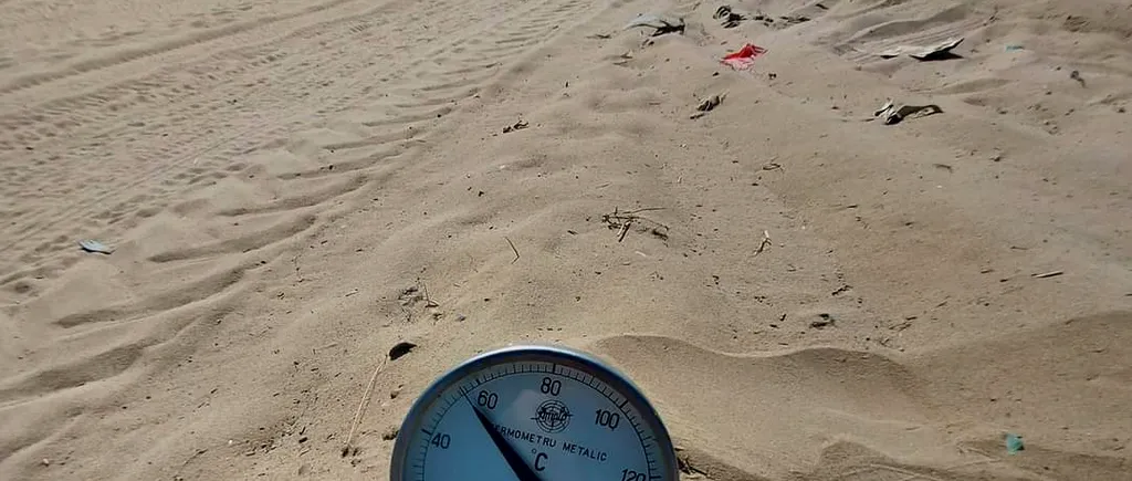 FOTO | Doljul se topește! 70 de grade Celsius, în nisipul din Sahara Olteniei