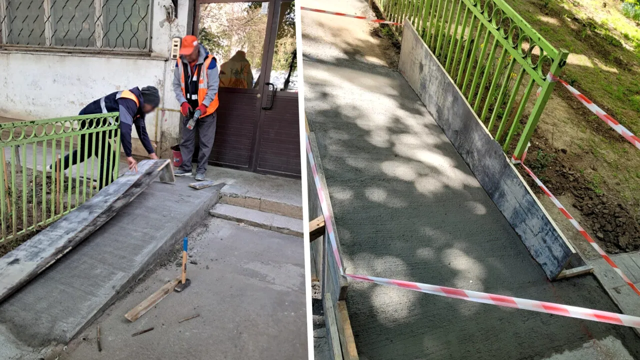 (P) Infrastructură 5: Noi rampe de acces pentru persoanele cu dizabilități, realizate pe Șoseaua Viilor