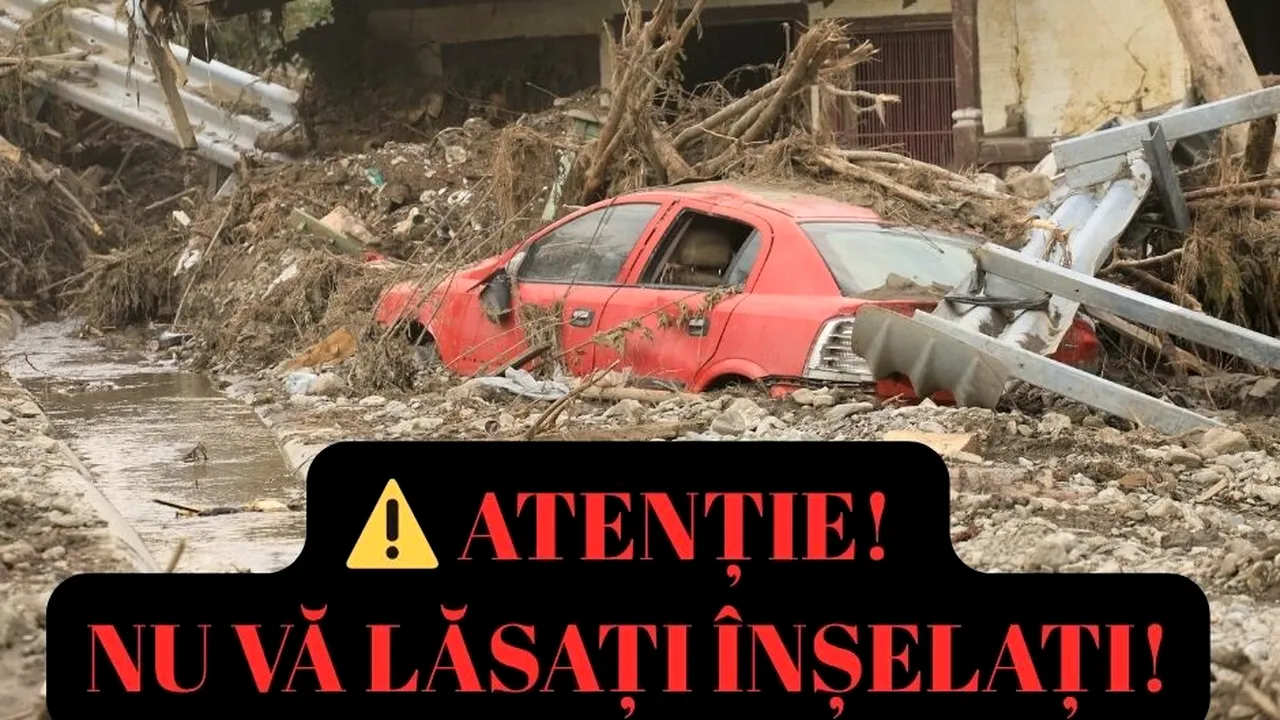 Primăria Broșteni avertizează asupra conturilor false care cer DONAȚII: Escrocii folosesc fotografii ale sinistraților pentru a cere bani