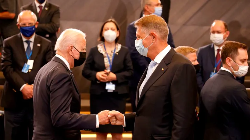 Klaus Iohannis l-a invitat pe Joe Biden în România. Președintele României și cel american s-au întâlnit de două ori la Summit-ul NATO de la Bruxelles