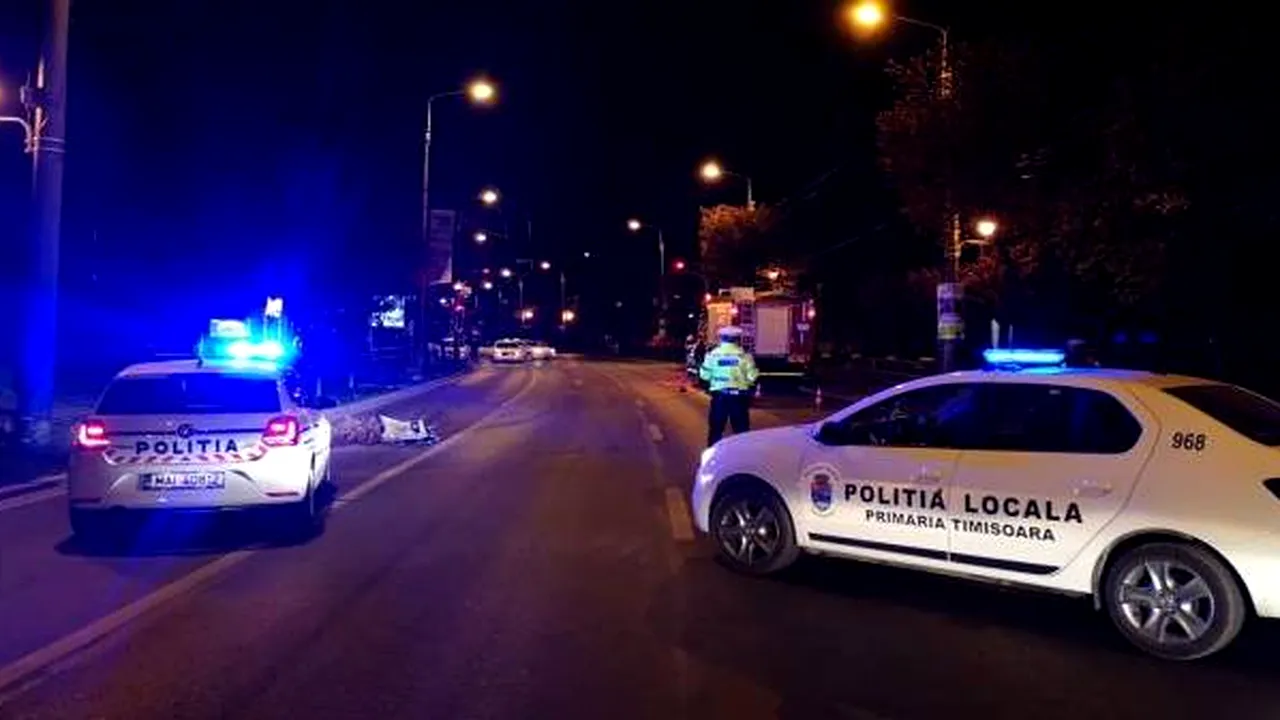 Șoferiță beată la volan în Timișoara, oprită de Poliția Locală. Femeia a lovit o mașină, apoi a fugit