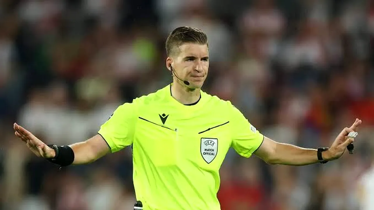 Știm cine arbitrează Turcia - România! E talismanul tricolorilor pentru că el ne-a calificat la Euro 2024