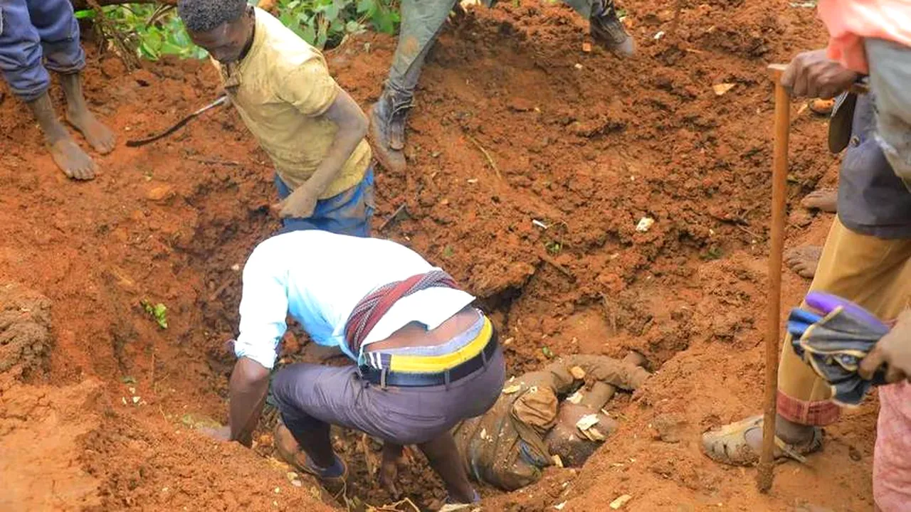 Catastrofă în Etiopia. Sute de oameni ÎNGROPAȚI de vii de alunecări de teren