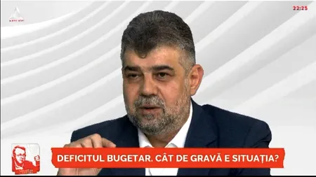 VIDEO | Marcel Ciolacu, la Gândurile lui Cristoiu: România nu are criză economică, este pe un trend corect