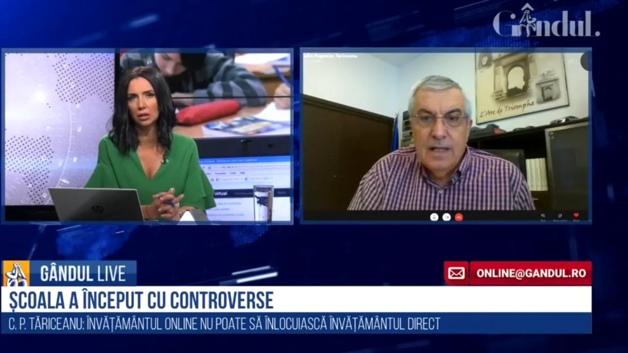 GÂNDUL LIVE. Călin Popescu Tăriceanu: „Am semnale foarte proaste din țară. Unele primării nu au bani. Guvernul s-a spălat pe mâini!”