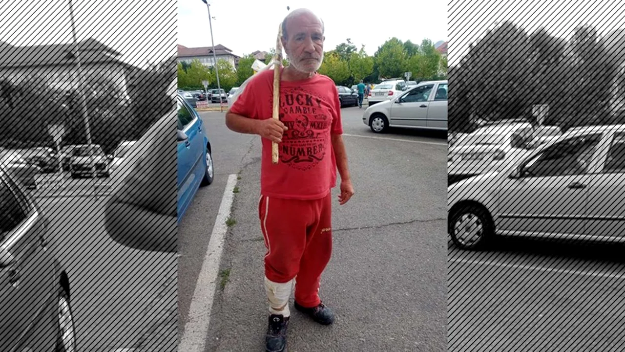 Un bărbat fără adăpost din Târgu Jiu trece printr-o adevărată dramă. El spune că i-ar fi fost refuzat tratamentul la spital pentru o afecțiune gravă a piciorului