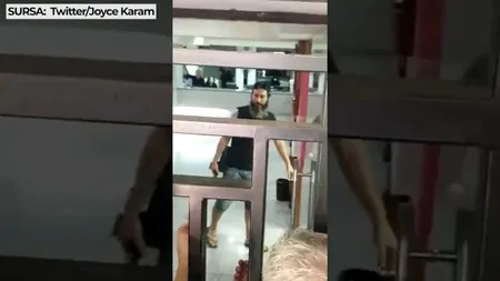 Luare de ostatici la o bancă din Liban. Un bărbat cere deblocarea contului său, în care ar avea peste 200.000 de dolari și amenință că își va da foc | VIDEO