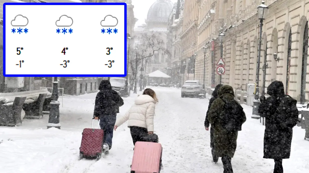 Vortex polar | Meteorologii Accuweather anunță ninsori viscolite în aproape toată România