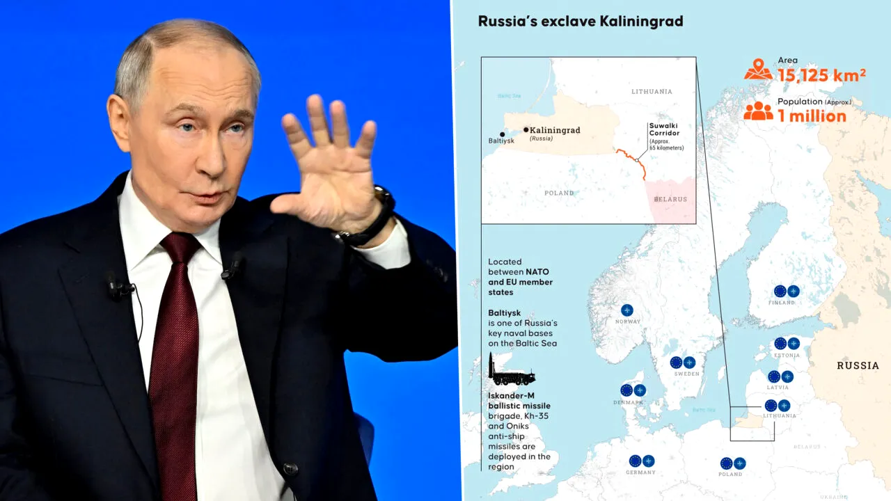 Marota „Kaliningrad”. Putin pune presiune pe NATO și face declarații contradictorii. Cum s-a ajuns de la „coexistența pașnică” la „atacuri împotriva centrelor decizionale din statele membre ale alianței chiar de la începutul conflictului”