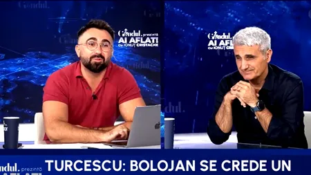 Turcescu, IRONII savuroase la adresa intelectualilor revoltați de reforma lui Bolojan: 
