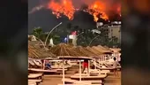 VIDEO | Un incendiu uriaș a izbucnit în stațiunea Marmaris din Turcia. Doi oameni au murit după ce un elicopter al pompierilor s-a prăbușit