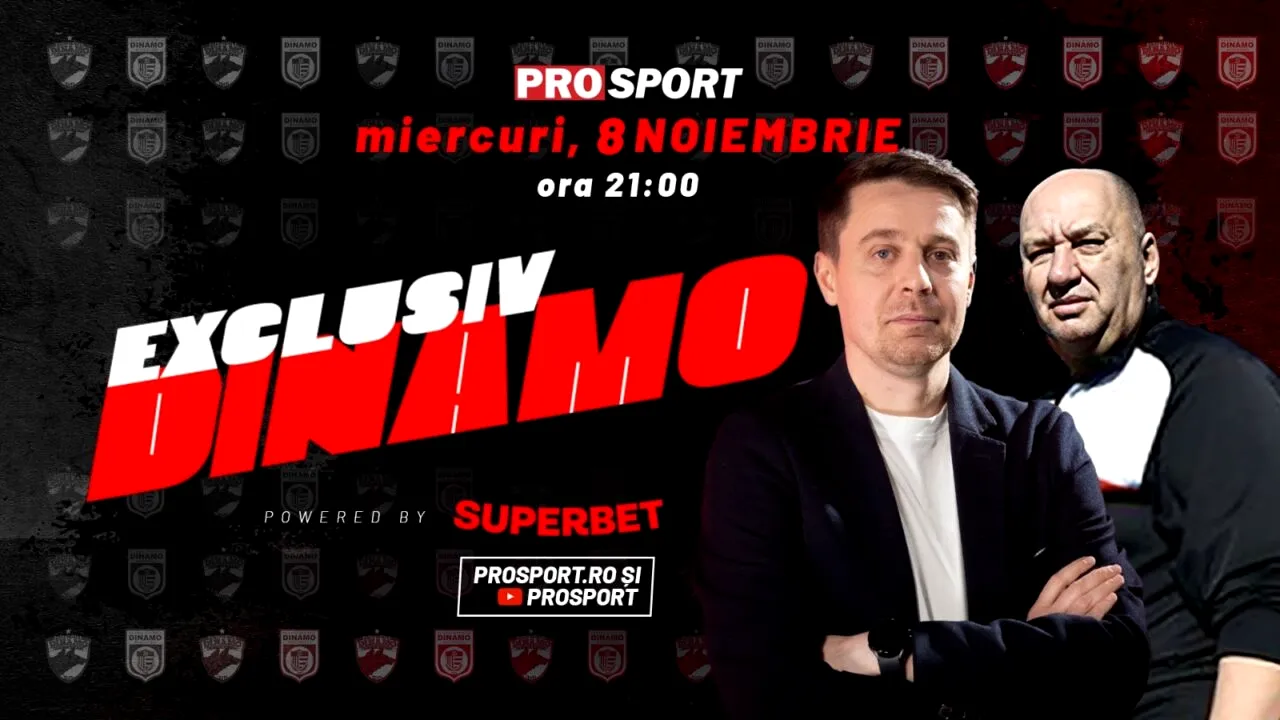 Ediție de colecție, miercuri, de la ora 21, la EXCLUSIV DINAMO. Invitat: Constantin Ologu, alias „Tyson”