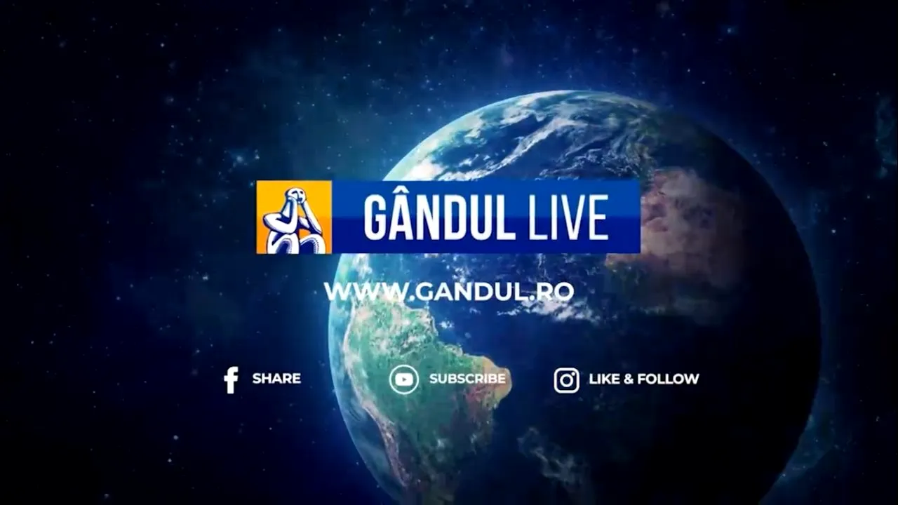 GÂNDUL LIVE. Mădălina Turza, consilier de stat în cadrul Cancelariei prim-ministrului, este invitatul ediției de miercuri, 19 mai