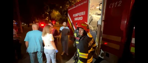 FOTO | Alertă la Spitalul de Copii din Timișoara: 58 de adulți și copii au fost evacuați / Precizările Ministerului Sănătății