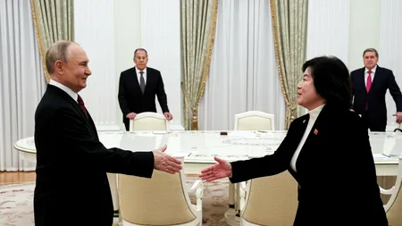 „Apropierea spirituală” a Phenianului cu Moscova. Vladimir Putin o primeşte pe şefa diplomaţiei nord-coreene Choe Son Hui