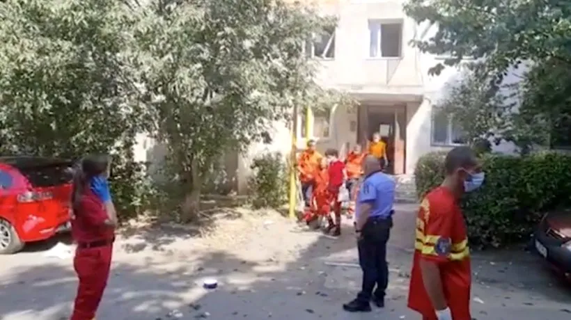 O explozie a distrus un apartament din Constanța. Un bărbat a ajuns la spital cu arsuri pe aproape jumătate din suprafața corpului