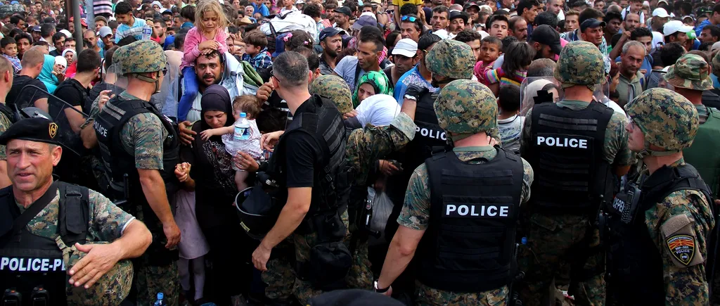 Imigranții s-au confruntat cu polițiștii pe insula Lesbos