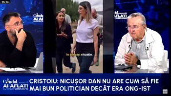 Ion Cristoiu: „Marea problemă la POLITICIENII de azi este că nu mai sunt politicieni”