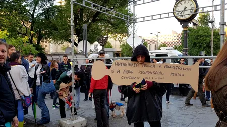 Peste 1.000 de oameni au protestat în București:  