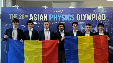 România, performanță remarcabilă la Olimpiada Asiatică de Fizică 2026: trei medalii de argint, trei de bronz şi o menţiune de onoare