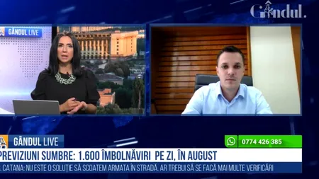 GÂNDUL LIVE. Claudiu Catană, președintele TLDE, copreședinte ALDE București: „Cred că trebuie întețite controalele” / Despre măsurile economice: „Sunt foarte multe bâlbe!”