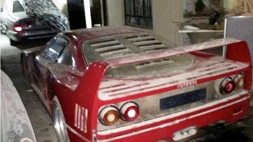 FASCINANT. Misterioasa poveste a unui Ferrari F40 „irakian”. Mașina ar fi avut un proprietar notoriu