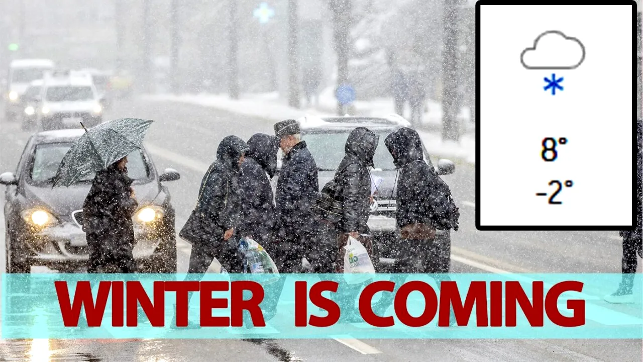 Meteorologii ACCUWEATHER anunță o iarnă grea și lungă. Pe ce dată vin ninsorile în București și în celelalte orașe din România