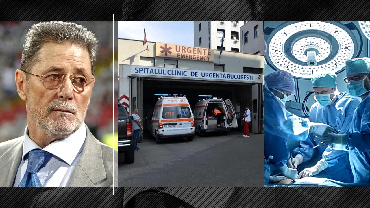 Cornel Dinu, INTERNAT de urgență. Fostul antrenor a fost operat și își va petrece Paștele în spital