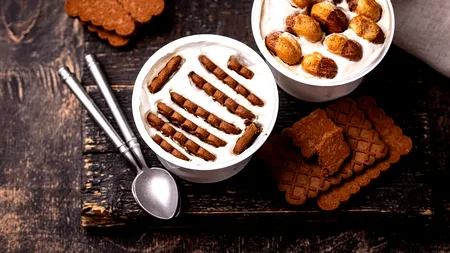 Desertul viral de pe internet. Ai nevoie de doar două ingrediente care nu necesită coacere