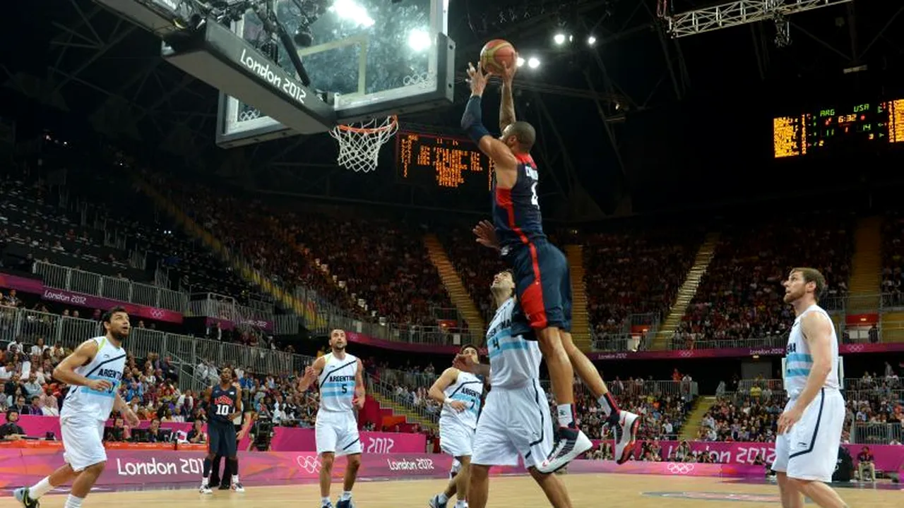 LONDRA 2012 BASCHET. Echipele de BASCHET ale SUA au câștigat 19 dintre cele 24 de finale de la JOCURILE OLIMPICE. VIDEO