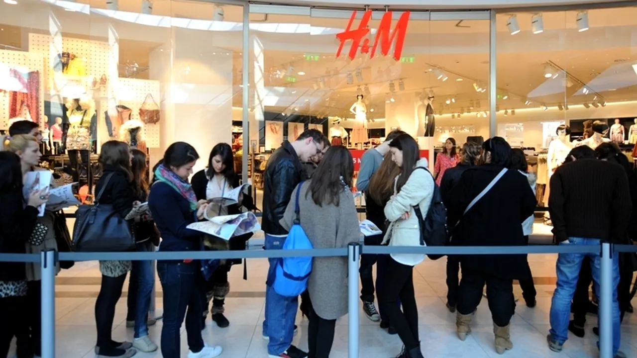 H&M deschide săptămâna viitoare, în aceeași zi, două magazine într-un oraș din România