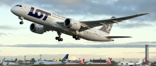 Un Boeing 787 polonez a aterizat de urgență pe aeroportul din Glasgow