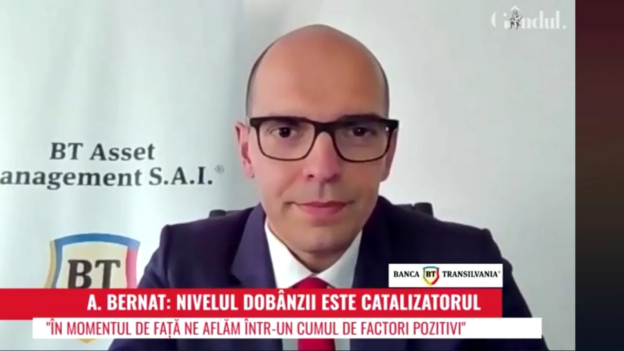 EXCLUSIV GÂNDUL: Aurel Bernat, BT Asset Management: Profilul cel mai bun al investitorului în fonduri se regăsește în cuvântul ORICINE. Principiul este cel al pașilor mici