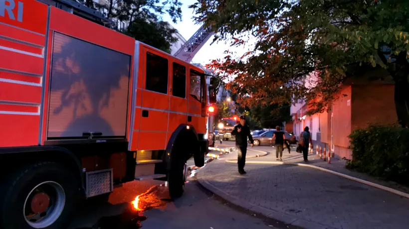 Explozie puternică la un bloc din Buzău