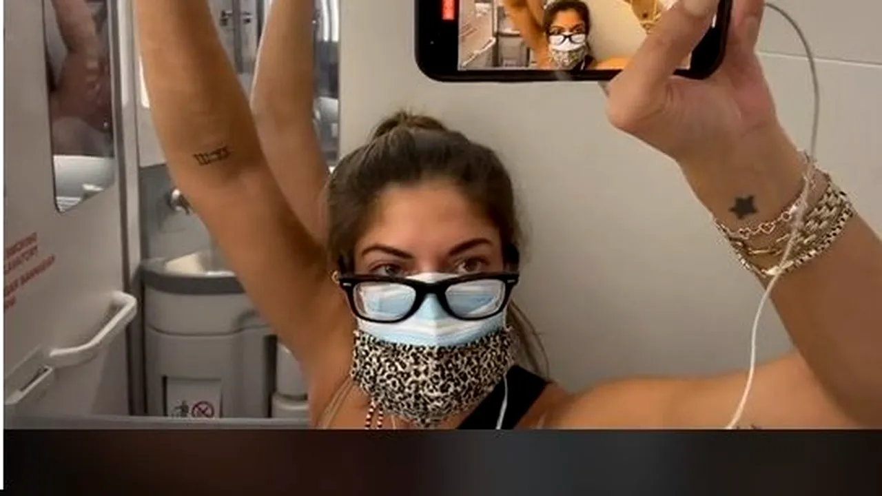 O femeie s-a autoizolat în toaleta unui avion, după ce fost testată pozitiv la COVID-19, chiar în timp ce zbura spre Irlanda