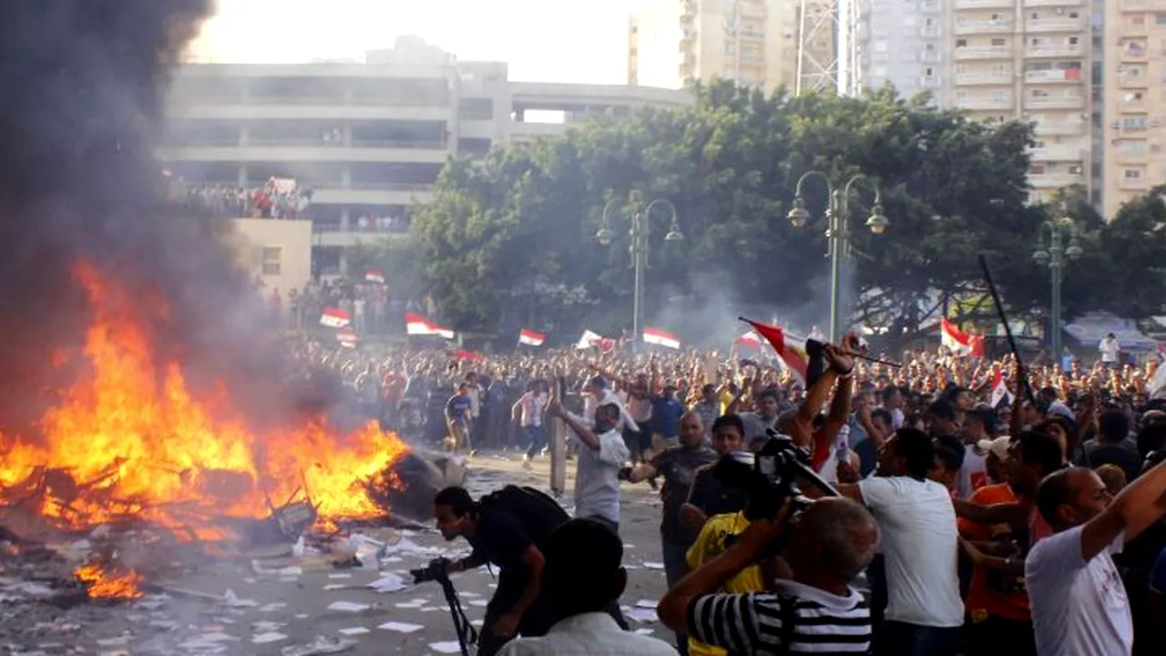 Cea mai sângeroasă zi în Egipt, de la începutul revolte din 2011