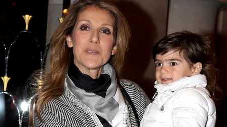 Mezinul lui Celine Dion adoră pantofii cu tocuri înalte